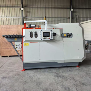Machine CNC de redressage, cintrage et découpe de barres d'armature, pour acier rond et barres d'armature déformées de 6 à 10 mm, avec alimentation et collecte automatiques - Product Image 1
