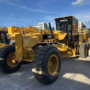 ราคาโรงงาน CAT140K 140H 120H รถเกรดเดอร์แบบล้อ สำหรับงานก่อสร้างและบำรุงรักษาถนน 140 แรงม้า พร้อมการรับประกันเครื่องยนต์ 1 ปี 14 ตัน - Product Image 1