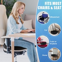 Coussin Donut Ergonomique de Qualité Médicale pour Récupération Post-partum, Grossesse, Sciatique, Post-chirurgie, Plancher Pelvien, Lavable