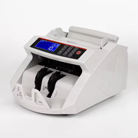Machine à compter l'argent 2819, détecteur d'argent LCD, machine à compter les billets, machine à compter l'argent UV MG IR, compteur de billets de banque
