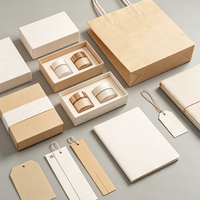 Papier spécial de haute qualité, durable, élégant, écologique, en fibres végétales naturelles, blanc, recyclable, personnalisable pour cadeau de luxe