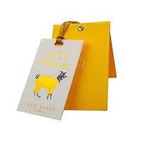 Étiquette de vêtement en papier perlé de luxe avec logo en relief, échantillon gratuit, nouveau design, estampage à chaud doré, ZT-Custom Fashion