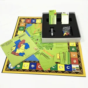 Ludo personnalisé, fournisseur de haute qualité, impression OEM de luxe personnalisée, jeu de société familial - Product Image 1