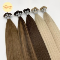 Mini pointes de kératine professionnelles, invisibles et confortables pour des extensions indétectables, fabriquées avec des cheveux 100% humains, certifiées CE, RoHS, ISO