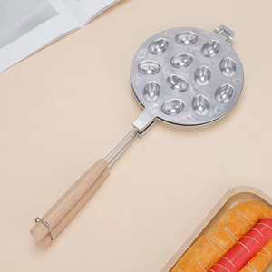 Plaque de cuisson en alliage d'aluminium pour dumplings, plaque de cuisson de cuisine antiadhésive non revêtue, plaque de cuisson en fonte pour barbecue, plaque à barbecue pour poulpe - Product Image 1