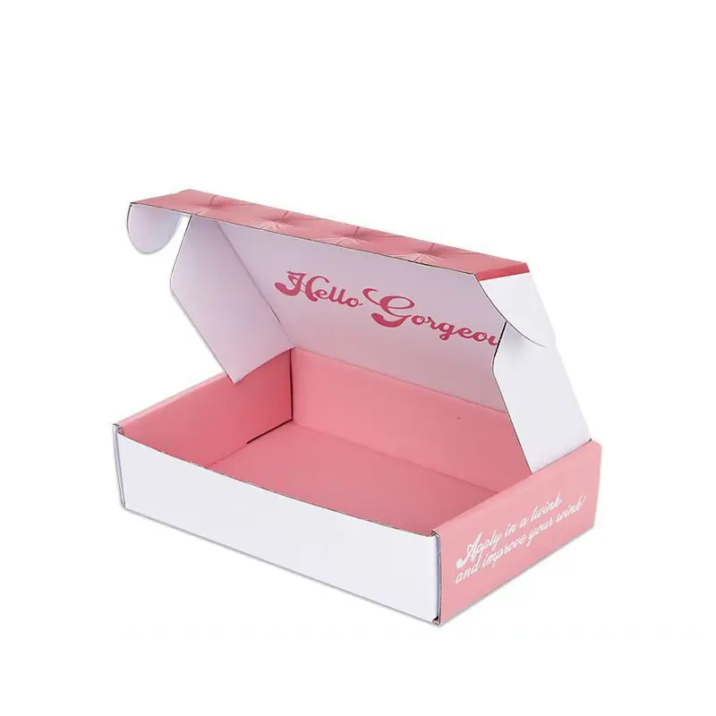 Cartons Custom Printed Gift Box Set Corrugated Recycled Paper Mailer Packaging Aircraft Boxes Promotional Items