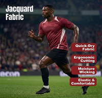 2024 Nouveau Design Tenues de Sport Kit de Football Sublimé pour Équipe Entraînement de Football – Lot de 15