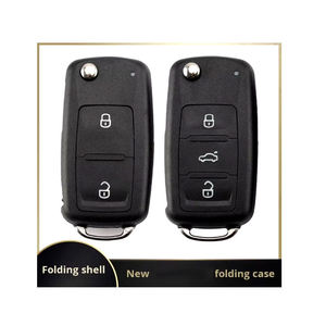 Coque de clé pliable 202Ad pour voitures neuves, accessoire électronique à 2-3 boutons - Product Image 2