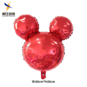 24Inch Helium Minnie Đầu Phim Hoạt Hình Lá Bóng Sinh Nhật Đảng Trang Trí Trẻ Em Đồ Chơi Bơm Hơi Bóng Tắm Globos - Product Image 5