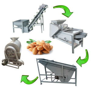 Máquina Tostadora de Nueces Multifuncional de Nuevo Estilo, Controlada por PLC, Automática y Motorizada, para Procesamiento de Soja, para Mayoristas - Product Image 1