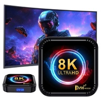 Reproductor Multimedia Android 8k HD para TV, Modelo 13.0, Color Negro, Estándar