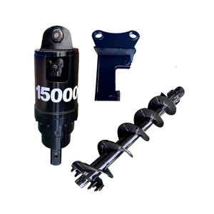 Pila de perforación Excavatorskid Steer Loader Accesorio de retroexcavadora Taladro hidráulico Eareh Auger - Product Image 2