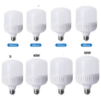 B22 E27 Titulaire T-Forme 5W 10W 15W 20W 30W 40W 50W Led Ampoule Lampe Fabricant Matière Première Led Ampoule Lumières, Bombillo Led,Focos Led