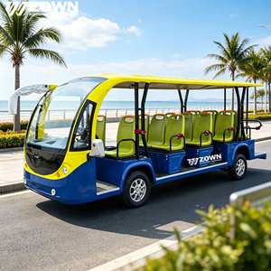Pure Electric <b>Coach</b> Bus Rainproof Air Conditioning System Electric City Bus For Resort And Park Transport - Product Image 1