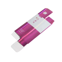 Boîtes d'emballage cosmétiques en carton rigide recyclable avec logo en relief personnalisé pour les flacons de nettoyant pour le visage, de shampoing et de parfum