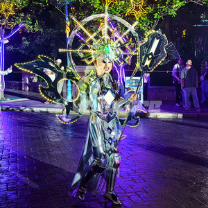 Future Tech Cyberpunk Performance Wear Luminous <strong>Mens</strong> <strong>Rave</strong> <strong>Clothing</strong> Wireless Programming Control Fiber Optic <strong>Clothing</strong> - Product Image 6
