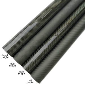Yüksek Elastik Modüllü Karbon Fiber Tüp Mat Parlak Kaplama 3K Düz Örgü/Karışık Örgü Karbon Tüp Özel Çaplı Karbon Fiber Boru - Product Image 3