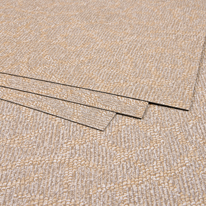 Kenya salle de bain intérieure imperméable, antidérapant et résistant aux rayures <span class=keywords><strong>tapis</strong></span> imprimé motif <span class=keywords><strong>tressé</strong></span> sol en <span class=keywords><strong>vinyle</strong></span> PVC sol SPC - Product Image 1