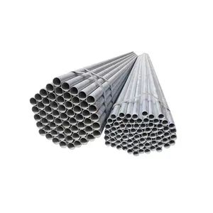 High quality hot dipped 100cn 48mm line dn300 d200 62mm galvanized round steel pipe