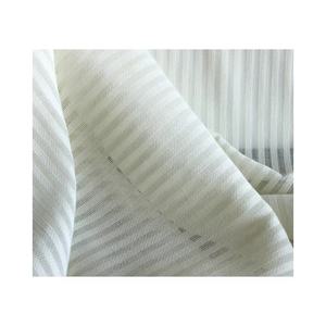 Tela <span class=keywords><strong>de</strong></span> cortina transparente a rayas <span class=keywords><strong>con</strong></span> ribete <span class=keywords><strong>de</strong></span> encaje orgánico para sala <span class=keywords><strong>de</strong></span> estar - Product Image 1