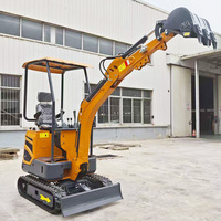 Nouvelle mini pelle sur chenilles SDBM PC12.3 1.2ton avec système hydraulique moteur Moment de charge élevé à vendre