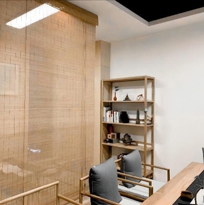 Persiana enrollable de bambú Techo suspendido Semiacabado Sala de vapor de sudor Cortina de bambú Persiana de bambú Sombreado de cortina - Product Image 3