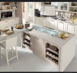 Mỹ cổ điển trang trại phong cách Shaker rắn gỗ tủ bếp Set thương hiệu hàng đầu đồ nội thất nhà bếp cổ hiện đại nhà bếp <span class=keywords><strong>lizhi</strong></span> - Product Image 3