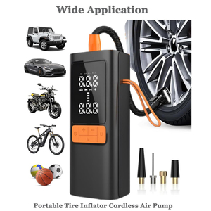 Inflador de Neumáticos Inalámbrico Inteligente de 150 PSI, Compresor de Aire Portátil de un Solo Cilindro con Pantalla LCD Digital y Apagado Automático para Automóvil - Product Image 6