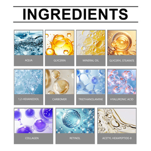 <span class=keywords><strong>Crema</strong></span> <span class=keywords><strong>Viso</strong></span> Notte Anti-Età al Collagene e Acido Ialuronico, Idratante, Anti-Rughe, Schiarente e Rassodante - Product Image 3