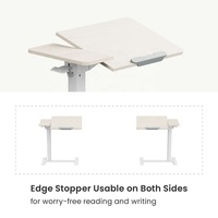 Mobilier de maison moderne réglable en hauteur ressort à gaz Table d'ordinateur lit mobile canapé bureau d'appoint avec roulettes et plateau de table inclinable