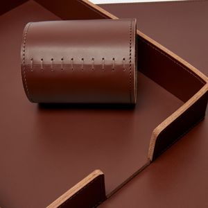 Porte-stylo multifonctionnel en <span class=keywords><strong>cuir</strong></span> 5 pcs Boîte <span class=keywords><strong>de</strong></span> rangement pour <span class=keywords><strong>bureau</strong></span> en similicuir Ensembles d'organisation <span class=keywords><strong>de</strong></span> <span class=keywords><strong>bureau</strong></span> <span class=keywords><strong>de</strong></span> luxe - Product Image 6