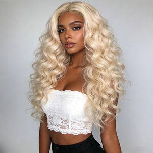 Pelucas de Cabello Humano con Ondas de Agua 613, 100% Cabello Virgen Brasileño Natural al por Mayor, de 8 a 36 Pulgadas, Varias Formas de Ondas para Mujeres - Product Image 5