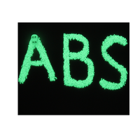 RongFeng Plastics Matières premières ABS Pellet Masterbatch Couleurs Jaune Bleu Vert Lumineux PLA Glow Light in Dark PP PETG TPU TPE