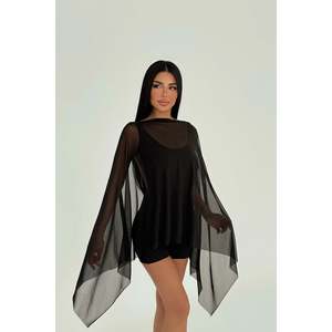 จั๊มพ์สูทคอร์ดูรอยสีดำพื้นฐานสำหรับผู้หญิง เอวสูง ทรงหลวม ลายพิมพ์ เหมาะสำหรับงานปาร์ตี้หรือชายหาด ฤดูร้อนและฤดูใบไม้ร่วง - Product Image 2