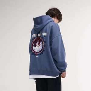 Sudadera con Capucha de Alta Calidad para Hombre, Estilo Urbano, Estampado Personalizado, Impresión Digital, Moderna, Felpa, Corte Regular - Product Image 2