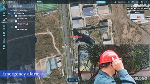 Умная промышленная защитная каска HILONG INS-LNG-ISH для строительства с <span class=keywords><strong>IoT</strong></span>-решениями и программным обеспечением - Product Image 3