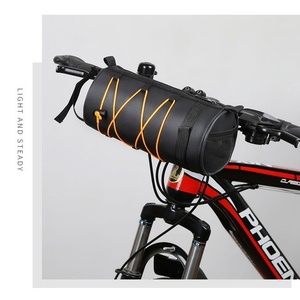 <span class=keywords><strong>Bolsa</strong></span> enrollable para <span class=keywords><strong>manillar</strong></span> de bicicleta al aire libre, <span class=keywords><strong>bolsa</strong></span> delantera redonda de gran capacidad para <span class=keywords><strong>manillar</strong></span> de bicicleta, <span class=keywords><strong>bolsa</strong></span> de hombro para bicicleta - Product Image 2