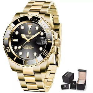 Pagani Design 1661 <b>Automatic</b> Watches for Men Fashion Luxury Gold Watch 8215 Mechanical Diver <b>Wristwatch</b> - Product Image 1