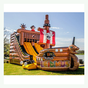 Bán Hot <span class=keywords><strong>Inflatable</strong></span> tàu cướp biển nước <span class=keywords><strong>SLIDES</strong></span> với hồ bơi nước thương mại trượt cho trẻ em - Product Image 1