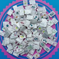 Juego de Mahjong Americano de Acrílico de Una Sola Capa con Diseño Floral de Mariposas, Elegante, para Regalo y Entretenimiento