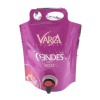 Sachets de boisson personnalisés en aluminium alimentaire 1L 1,5L 2L 3L 4L 5L, pochettes debout pour bière, vodka, vin, en boîte