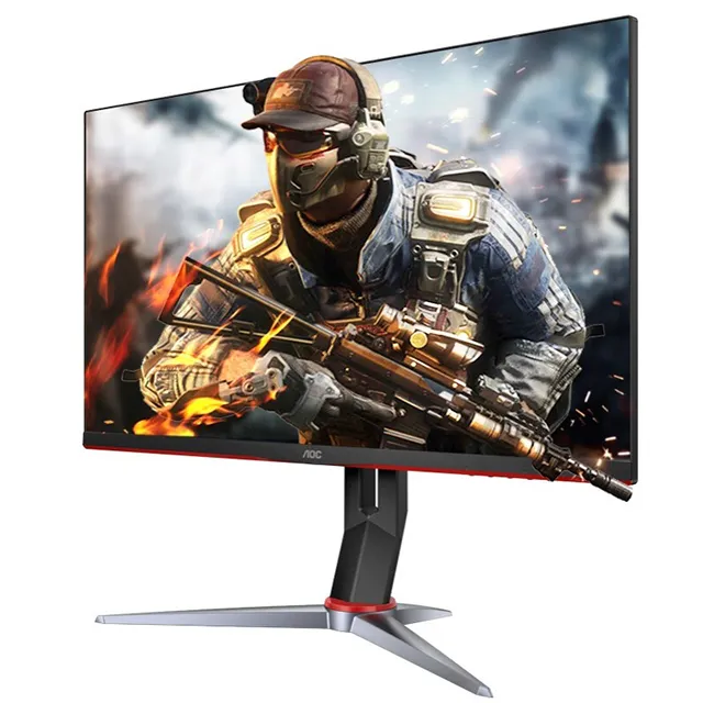 AOC 23.8 inç IPS geniş renk gamı 144Hz HDREffect teknolojisi oyun oyun monitörü 24G2