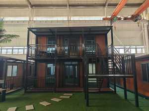 Maison préfabriquée mobile moderne extensible de 40 pieds sur 20 pieds, prête à être habillée, avec 2, 3, 4 ou 5 chambres, villa préfabriquée, maison portable. - Product Image 6