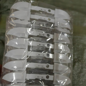 Syytech đen trắng bìa trước LB RB nút cho <span class=keywords><strong>Xbox</strong></span> loạt S x điều khiển sửa chữa các bộ phận thay thế - Product Image 3