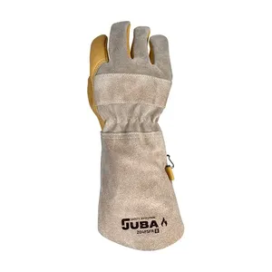 Guanto Juba - 204FSFR 6/XS per Lavori Forestali - Colore: Giallo / Marrone - Per la Conservazione Ambientale - Product Image 1