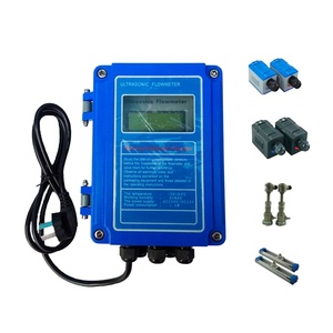 Sensor Pengukur Aliran Klem-On, <span class=keywords><strong>Flowmeter</strong></span> Ultrasonik Portabel - Product Image 1