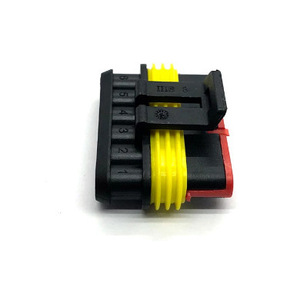 Automotive 6 Position Waterproof Connector Plug And Socket DJ7061 1.5 11 Black Yellow <b>Red</b> PBT <b>Material</b> IP20 Standard Mo 190 - Product Image 2