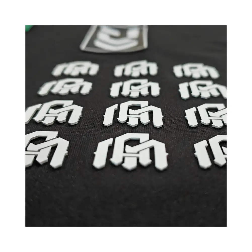 Groothandel Hoge Kwaliteit Pvc Label Hot Press Logo 3d Rubber Siliconen Custom Kleding 3d Siliconen Logo Warmte Overdracht