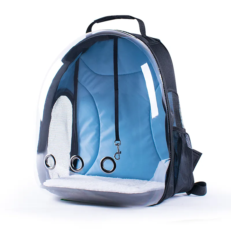 Vente en gros de sac à bandoulière portable d'extérieur de sécurité bon marché sac de transport pour animaux de compagnie en forme de capsule spatiale pour chien et chat