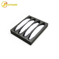 4 pièces de garnitures de poignées de porte extérieures en fibre de carbone sèche pour BMW G80 G82 G20 G22 G30 G15 F40 F95 F90